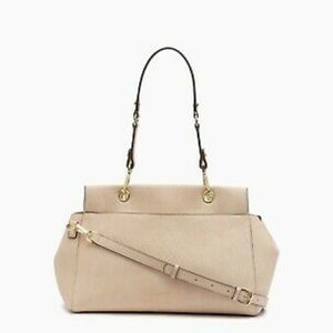 Calvin Klein Sonoma Satchel Crossbody Cream NEW
